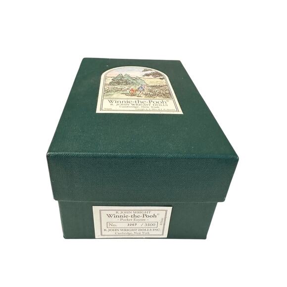 R John Wright Winnie The Pooh Pocket / Party Eeyore Signed 80/100 Rare Subset - Picture 6 of 6